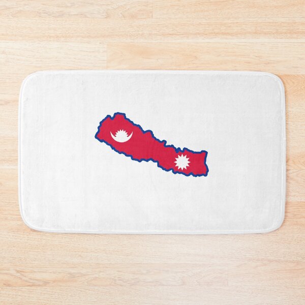 Item preview, Nepal Map / Flag designed and sold by Sanish Shrestha.