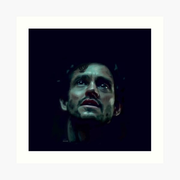 Will Graham Hannibal Digital Painting Art Print
