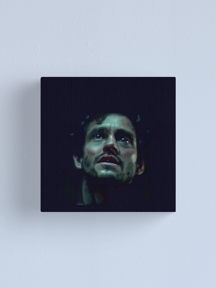 Alternate view of Will Graham Hannibal Digital Painting Canvas Print