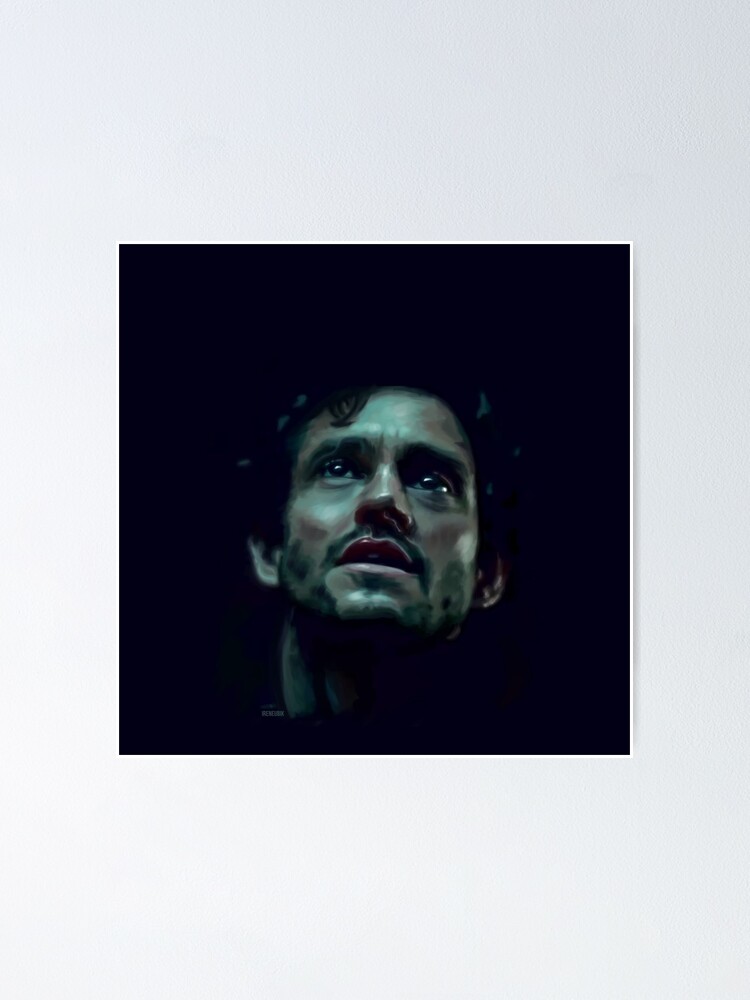Alternate view of Will Graham Hannibal Digital Painting Poster