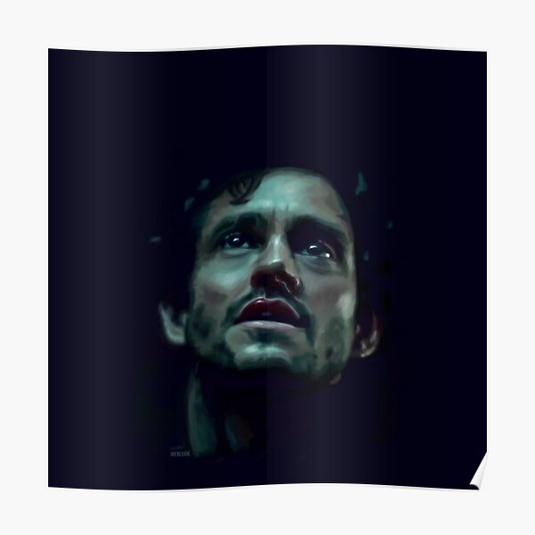 Will Graham Hannibal Digital Painting Poster