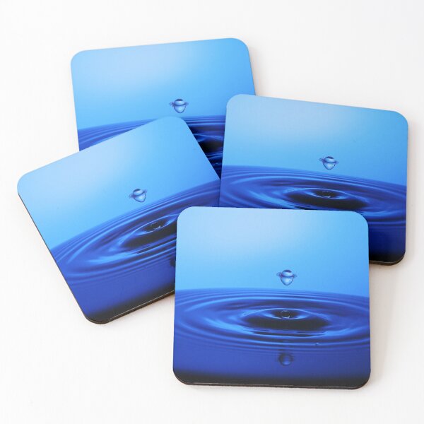 Item preview, water drop with blue color designed and sold by Hasan Kamal.