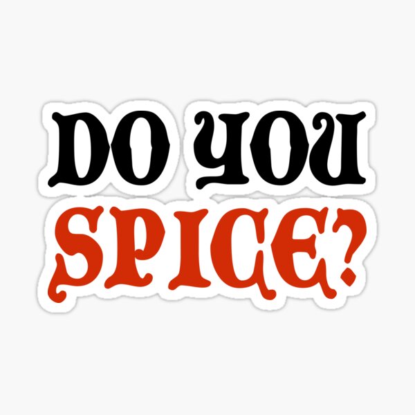 Item preview, Do You Spice? - Fan Design (Black)  designed and sold by enduratrum.