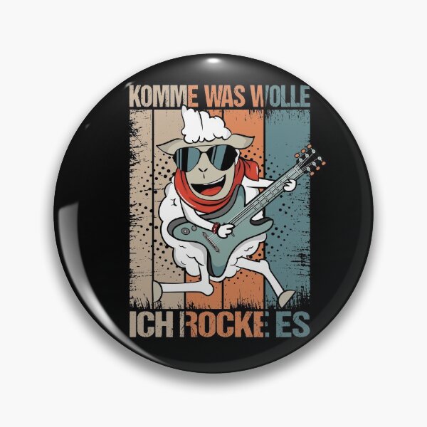 Item preview, Guitar playing rocker sheep come something wool saying design designed and sold by brunsch-print.