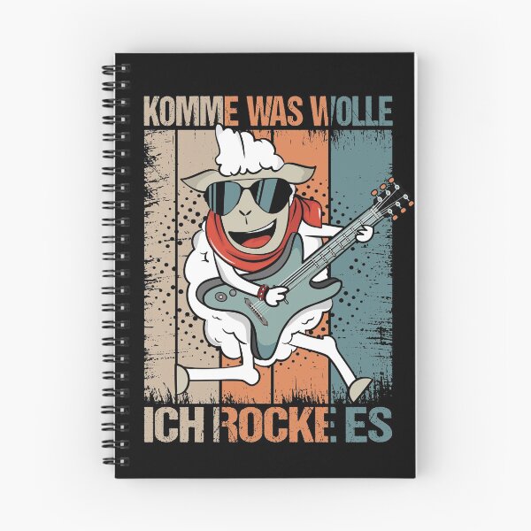 Item preview, Guitar playing rocker sheep come something wool saying design designed and sold by brunsch-print.