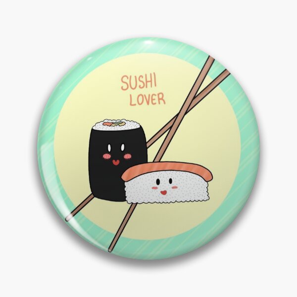 Item preview, Sushi lover - cyan designed and sold by Jvstrob.