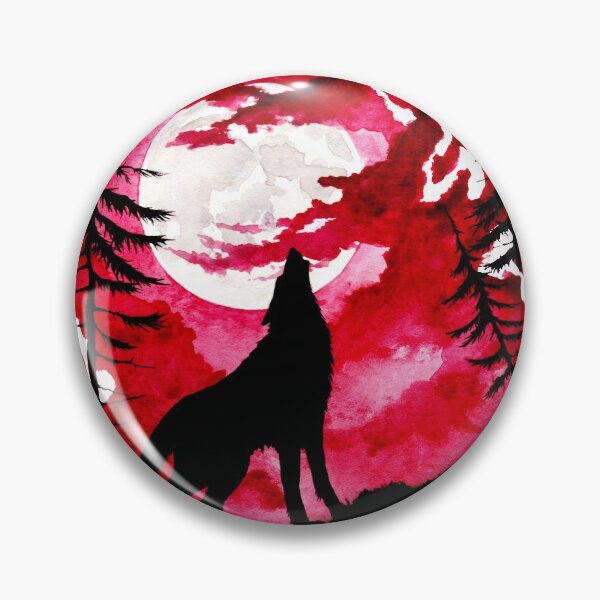 Item preview, Crimson Howl designed and sold by Ganjamira.