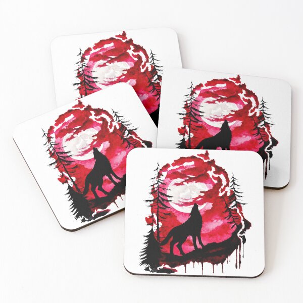 Item preview, Crimson Howl designed and sold by Ganjamira.