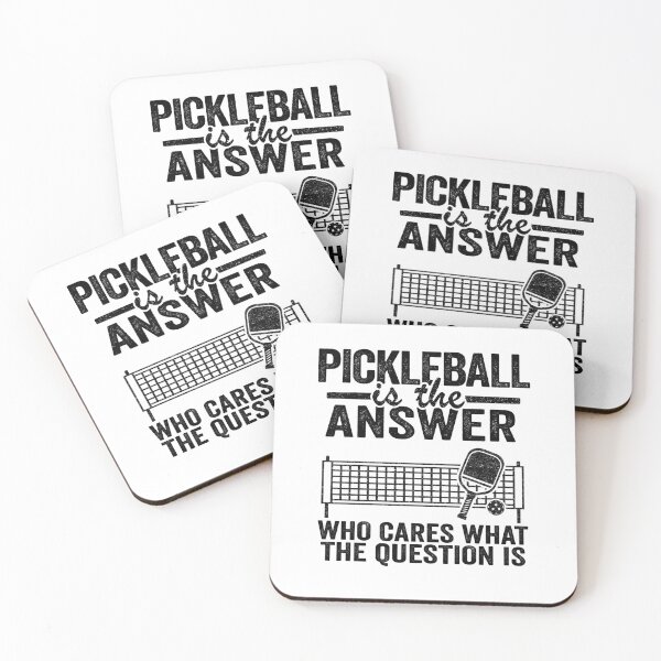 Item preview, Pickleball Is The Answer Who Cares What The Question Is Funny Pickleball designed and sold by Stronzi.