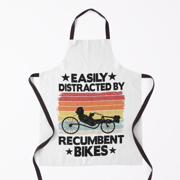 Item preview, Easily Distracted By Recumbent Bikes Funny Recumbent Bike designed and sold by Stronzi.