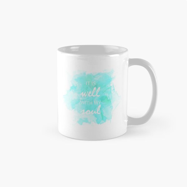 Item preview, It is well with my soul watercolor designed and sold by ReformedBeard.