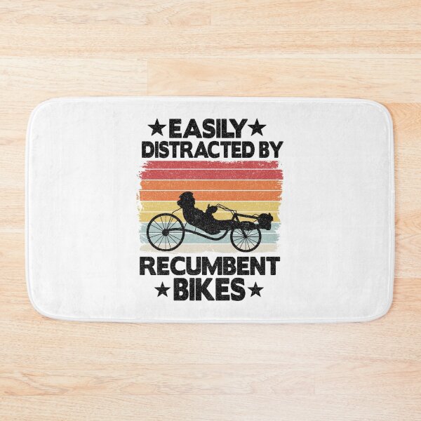 Item preview, Easily Distracted By Recumbent Bikes Funny Recumbent Bike designed and sold by Stronzi.