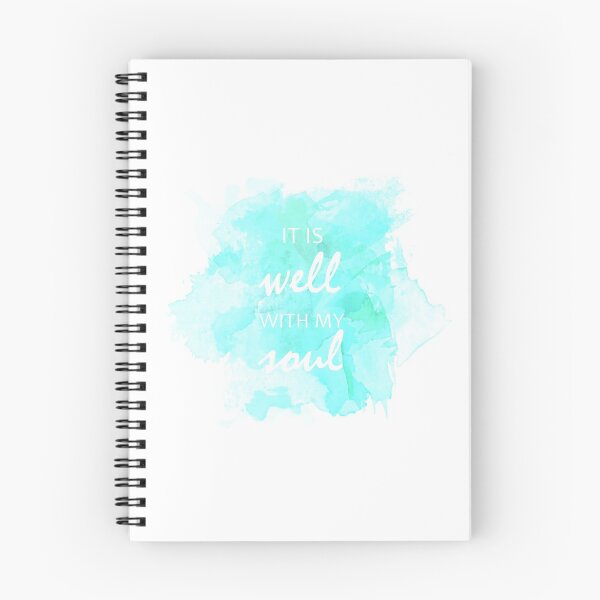 Item preview, It is well with my soul watercolor designed and sold by ReformedBeard.