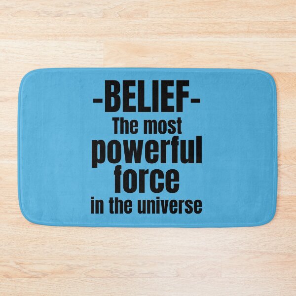 Item preview, Belief - The Most Power Force In The Universe - Inspirational Quotes designed and sold by FreedomUniverse.