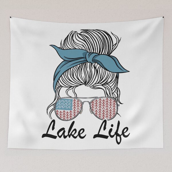 Item preview, Lake Life Mom Women Funny Lake Life designed and sold by Stronzi.