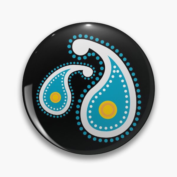 Item preview, Double Paisley designed and sold by ArtEntwined.