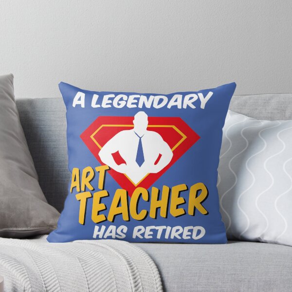 Item preview, Art Teacher Retirement Retired Retiring Legend Superhero Design designed and sold by justjonboy.