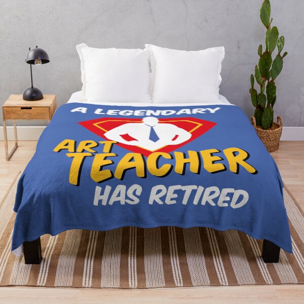 Item preview, Art Teacher Retirement Retired Retiring Legend Superhero Design designed and sold by justjonboy.