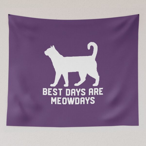 Item preview, Best Days Are Meowdays - Funny Gift For Cat Lovers #4 designed and sold by SalahBlt.