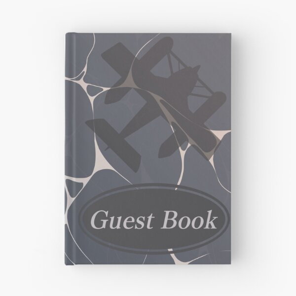 Item preview, Vacation Rent Guest Book Float Plane  designed and sold by Krystal  Thomas.