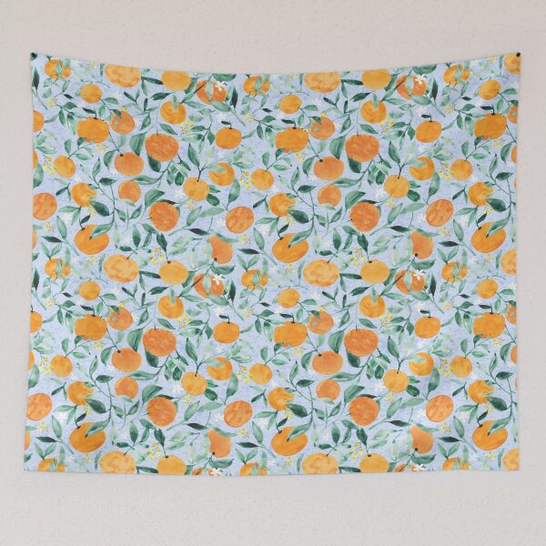 Item preview, Watercolor oranges designed and sold by SweetCoolVibes.