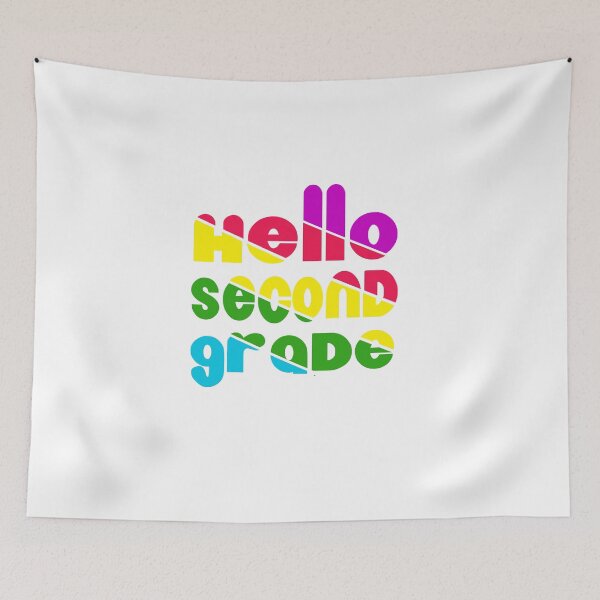 Item preview, Hello Second Grade gift designed and sold by alfa-rouk.