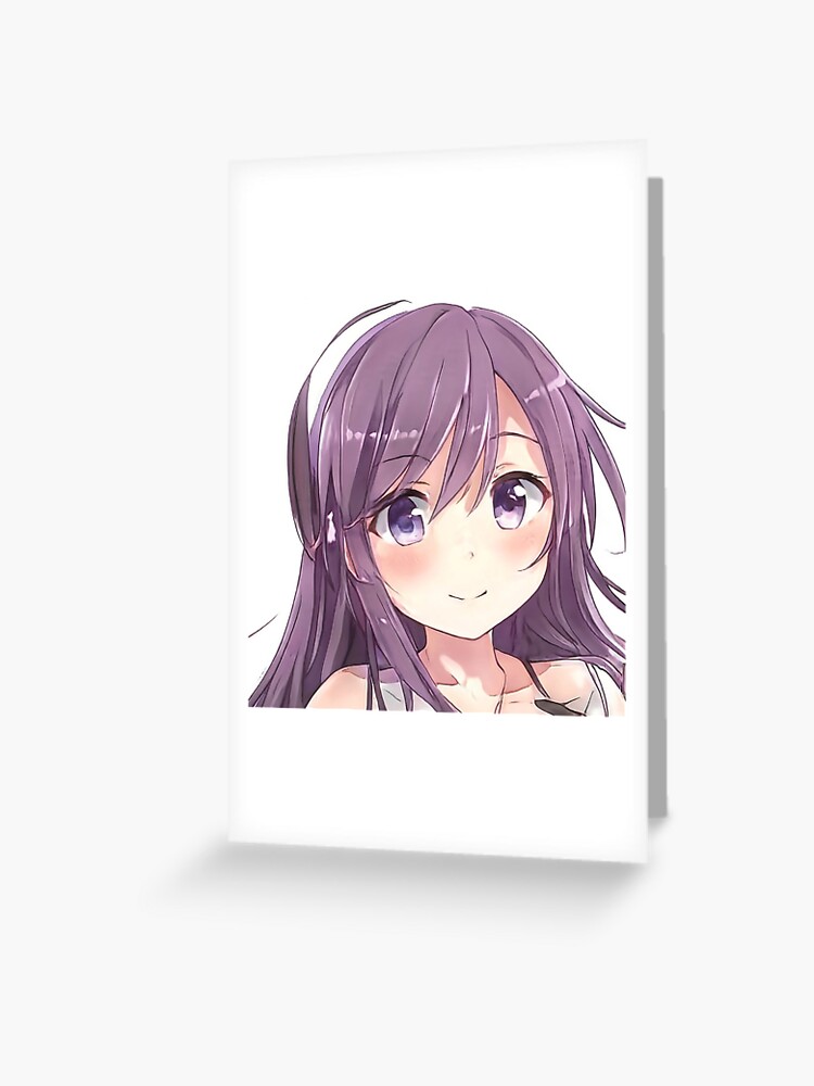 Tarjetas de felicitación «Chica Anime Morada» de BestAnimePhotos | Redbubble Tarjetas de felicitación «Chica Anime Morada» de BestAnimePhotos | Redbubble