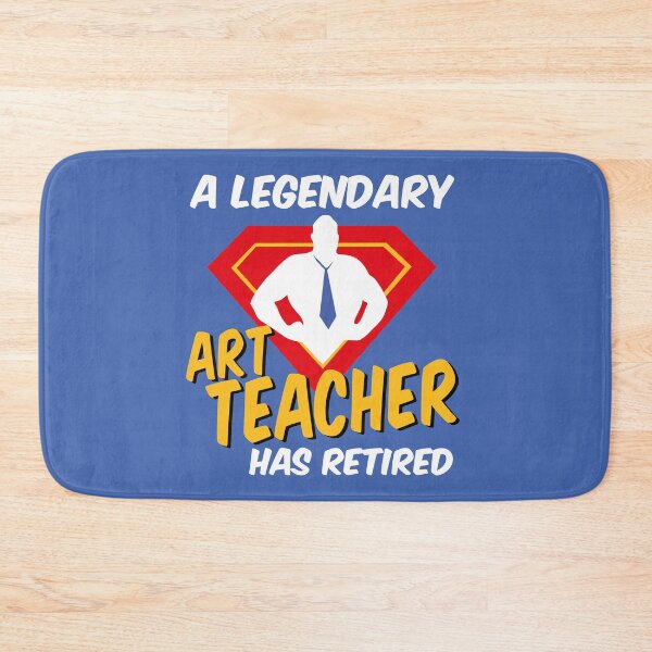 Item preview, Art Teacher Retirement Retired Retiring Legend Superhero Design designed and sold by justjonboy.