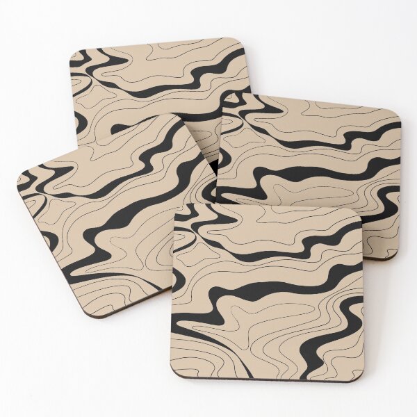 Item preview, Contemporary Tan Swirl designed and sold by Miemiesmith.
