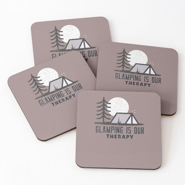 Item preview, Glamping is Our Therapy designed and sold by CactusFamily.