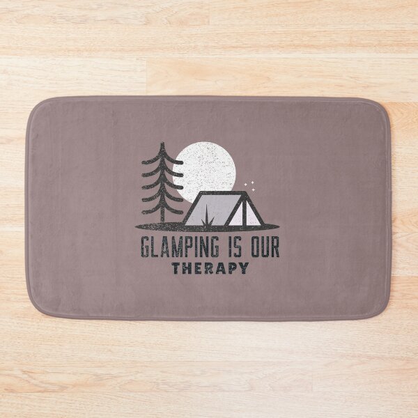 Item preview, Glamping is Our Therapy designed and sold by CactusFamily.