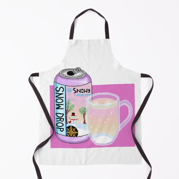 Item preview, Snow Drop Snowy Days Pixel Soda designed and sold by MetallicWings15.