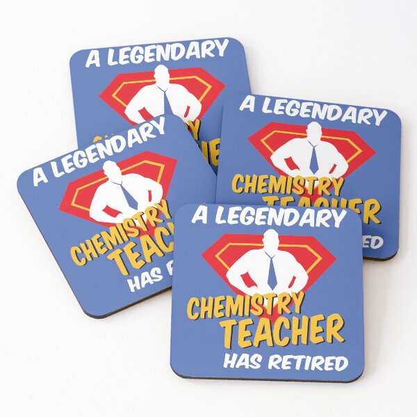 Item preview, Chemistry Teacher Retirement Retired Retiring Legend Superhero Design designed and sold by justjonboy.