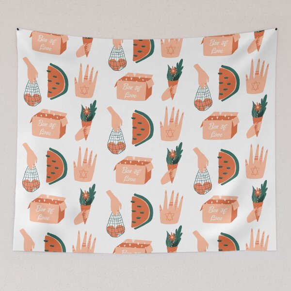 Item preview, Summer floral foodies stickerset sticker set designed and sold by mikhaleeevich.