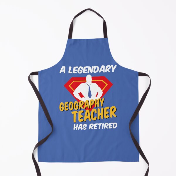 Item preview, Geography Teacher Retirement Retired Retiring Legend Superhero Design designed and sold by justjonboy.