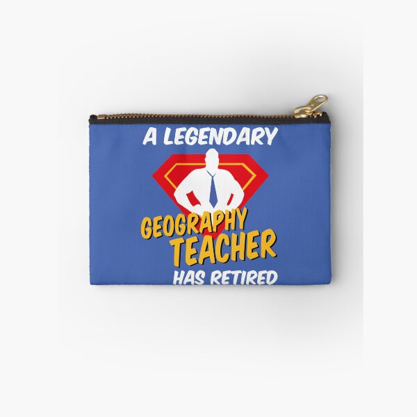 Item preview, Geography Teacher Retirement Retired Retiring Legend Superhero Design designed and sold by justjonboy.