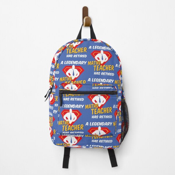 Item preview, Maths Teacher Retirement Retired Retiring Legend Superhero Design designed and sold by justjonboy.