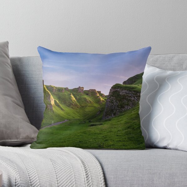 Winnats Pass Throw Pillow