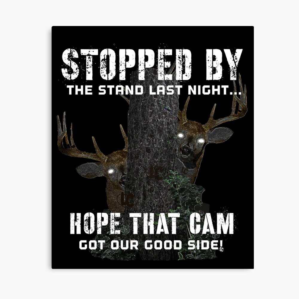 Funny Whitetail Buck Deer Hunting Design" Photographic Print for Sale by  LifeCrush | Redbubble