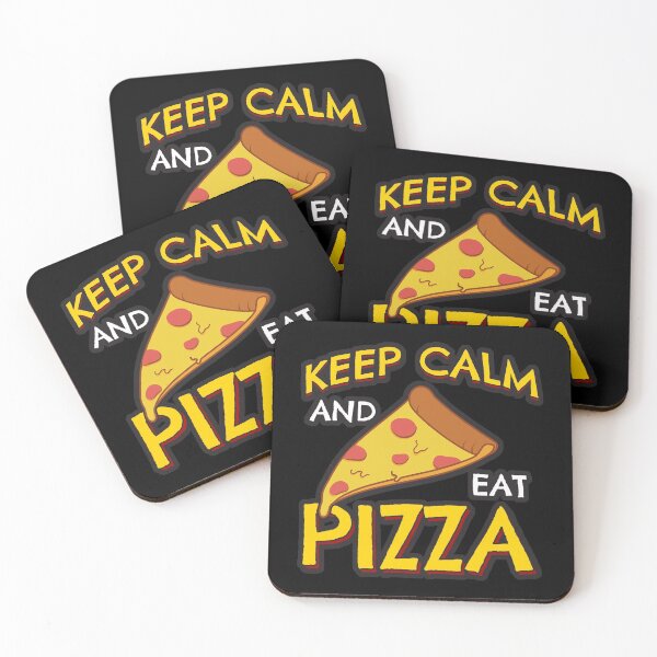Item preview, Keep Calm and Eat Pizza designed and sold by csoDesign.