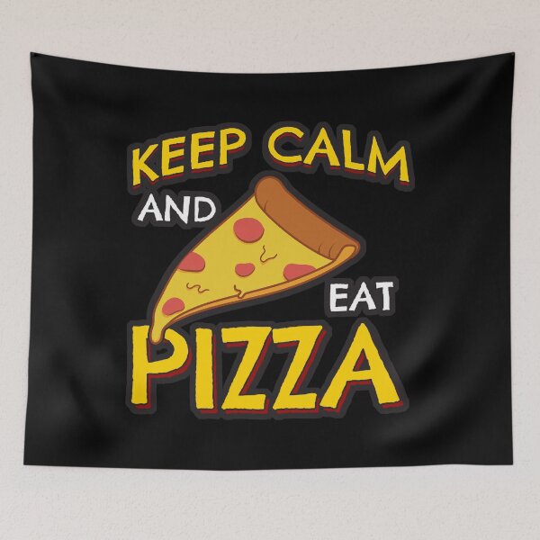 Item preview, Keep Calm and Eat Pizza designed and sold by csoDesign.