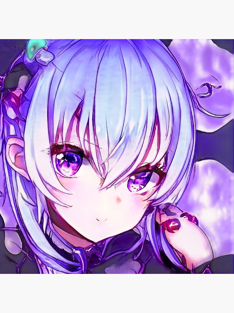 Póster «Chica anime de pelo morado» de BestAnimePhotos | Redbubble Póster «Chica anime de pelo morado» de BestAnimePhotos | Redbubble
