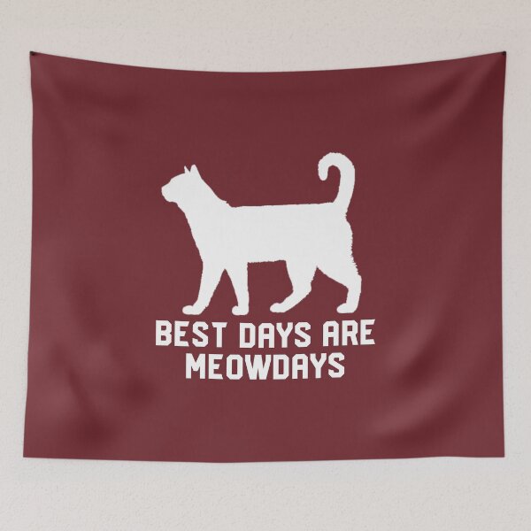 Item preview, Best Days Are Meowdays - Funny Gift For Cat Lovers #7 designed and sold by SalahBlt.
