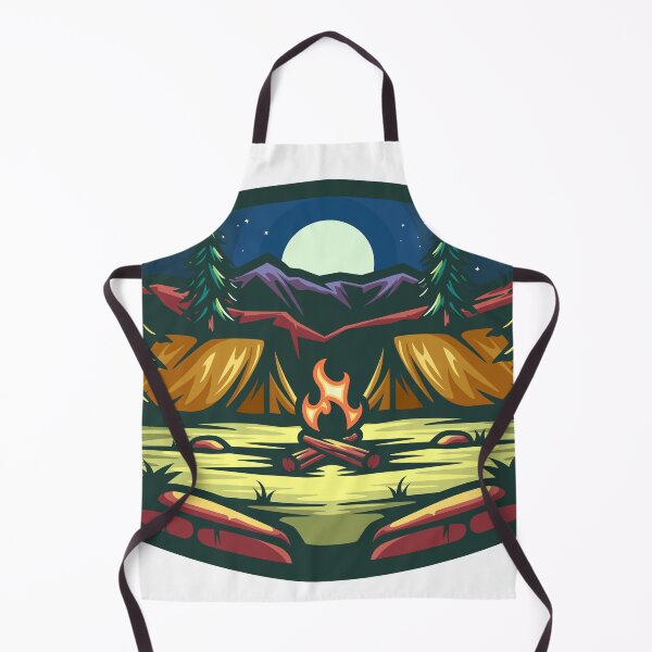 Item preview, Camping Under The Moon designed and sold by HamzaZemharir.