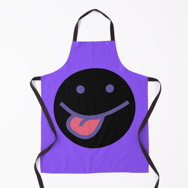Aperçu de l'œuvre Visage heureux qui sort la langue violette et noire. créée et vendue par mastiendass.