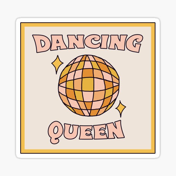 Dancing Queen, Vintage 1970s Retro Disco, Redbubble