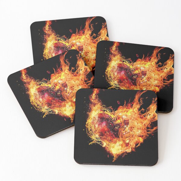 Item preview, Flaming Heart designed and sold by GlennKing5.