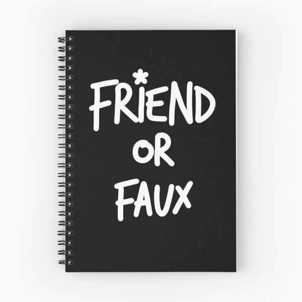 Item preview, FRIEND OR FAUX - white designed and sold by EEny-Miny.