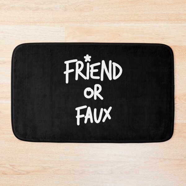 Item preview, FRIEND OR FAUX - white designed and sold by EEny-Miny.