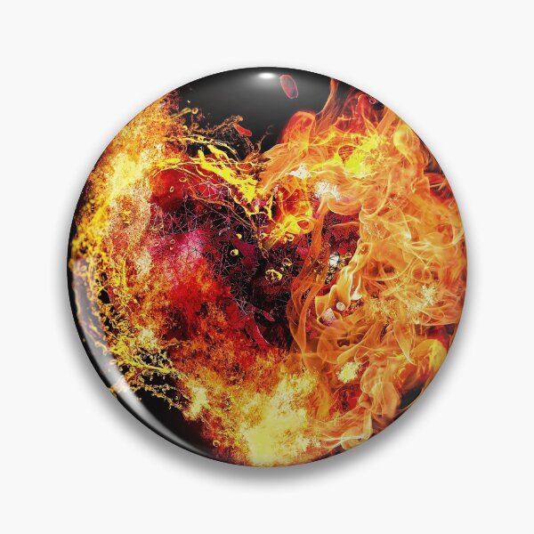 Item preview, Flaming Heart designed and sold by GlennKing5.